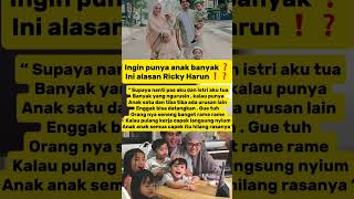 Download Lagu Ricky Harun ingin punya banyak anak ❗️Ini Alasan nya #rickyharun #shorts #gosip #beritaterkini #fyp MP3
