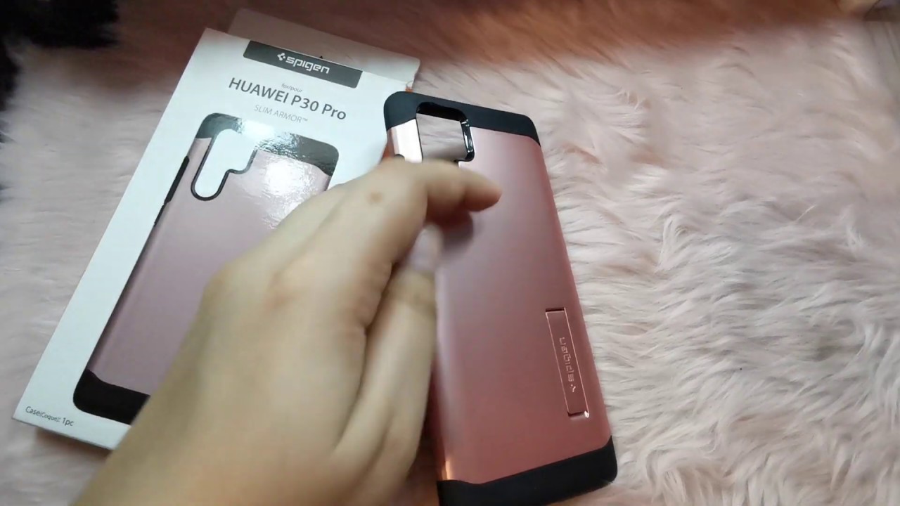 Spigen Slim Armor Case in Rose Gold for Huawei P30 Pro