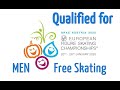 Top-5 and qualified for free skating | MEN | ISU European Figure Skating Championships 2020