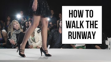 How To Walk And Turn On The Runway As A Model | Fashion Show Walk