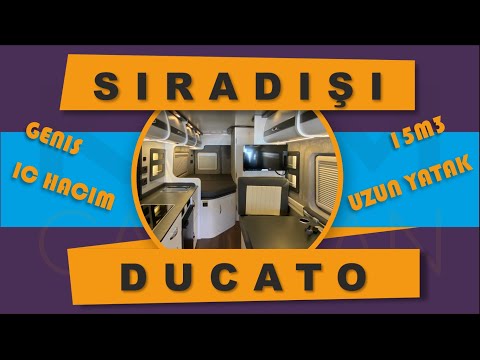 Sıra dışı Tasarımı ile Fiat Ducato Karavan Tanıtımı 15m3 | #karavanyapımı #karavan  #9