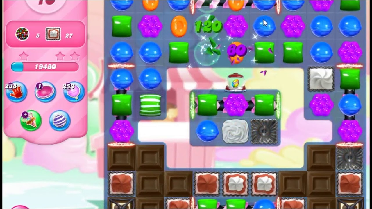 Candy Crush Saga Level 4073 - NO BOOSTERS | SKILLGAMING ✔️