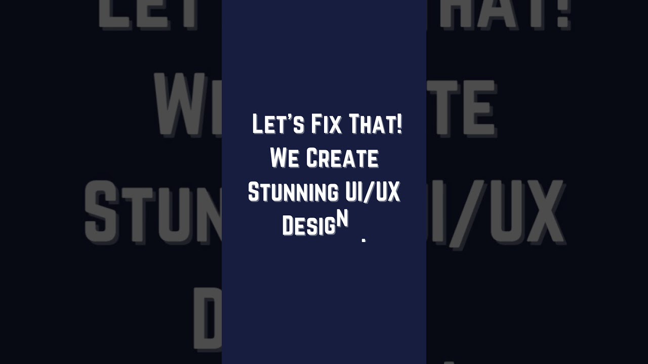 Your App Deserves More Than Just a Great Idea!A poor UI/UX can turn users away