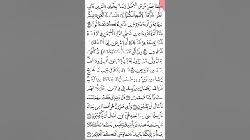 سورة القصص ص 389 من آية 29- 35  للحفظ والمراجعة. Holy Quran.