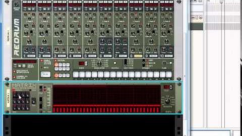 Playing trap style hi hats on Reason 5 (Tutorial only)
