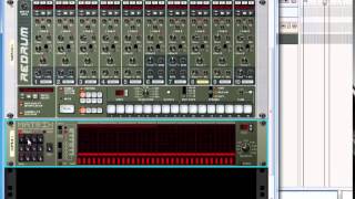Playing trap style hi hats on Reason 5 (Tutorial only)