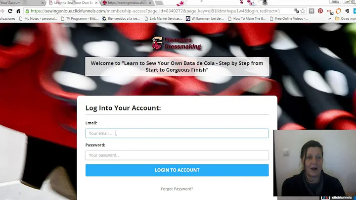 How to Sew a Bata de Cola onlineCourse - preview