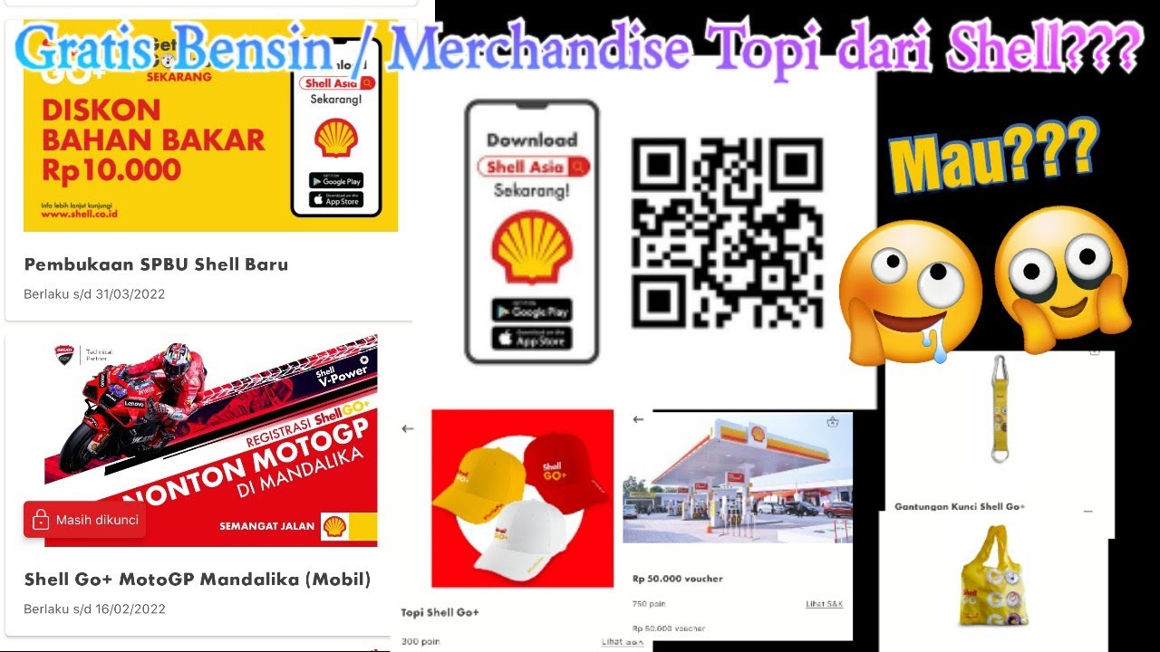 Download Shell Go Plus Shell Go+ Free Merchandise Shell Free Voucher ...