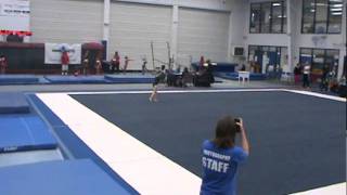 Amazing 8 year old Level 5 Gymnastics Floor Routine