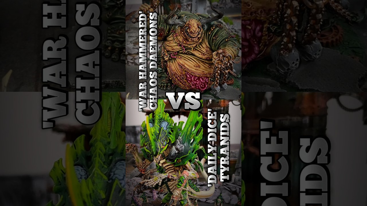 Tyranids Vs Daemons. Who wins? 