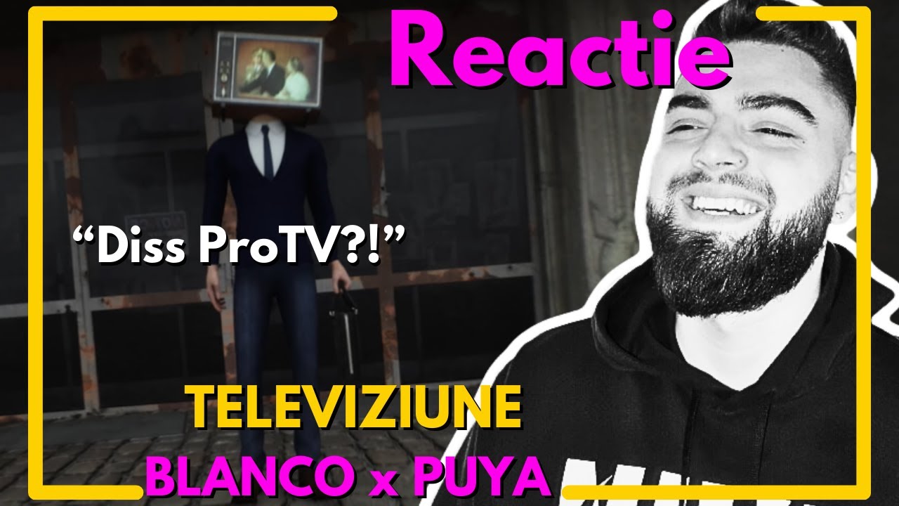 BLANCO x PUYA - TELEVIZIUNE | "Probleme cu PRESA?!" | ToxicReaction