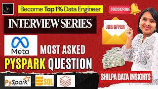 PySpark Interview Question Asked in Meta | Monthly Posts | Data Engineering Series