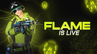 BGMI LIVE WITH YOUTUBE FLAME RANK PUSH