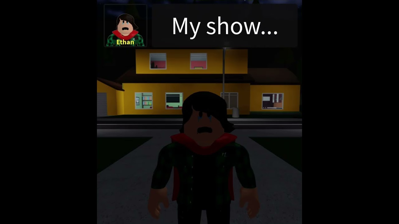 Ethan crying because his show from magic show 2 story