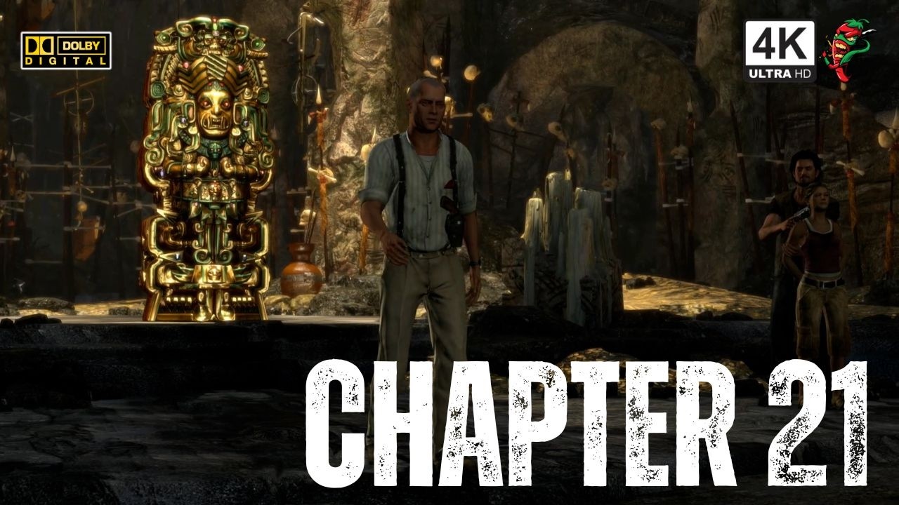 UNCHARTED 1 | CHAPTER 21 All 2 Treasures | 4k 60fps