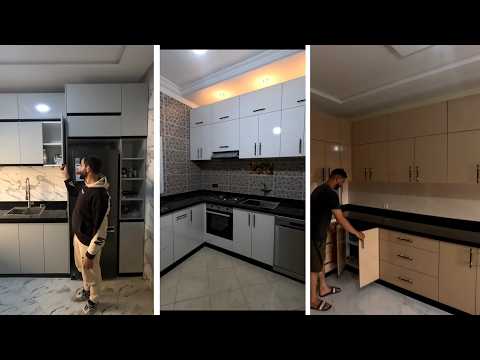 4 مطابخ عصرية بتصاميم مختلفة… نفس الإتقان ولمسة Bouya Bois 🔥