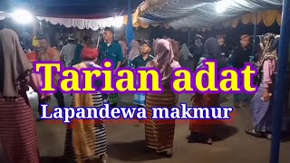 acara tahunan, tarian adat Lapandewa makmur||Buton selatan