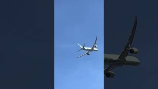 Beautiful Etihad 787 greenliner special livery takeoff LHR