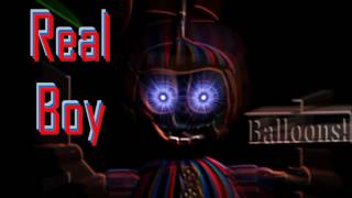"REAL BOY" | FNAF 2 SONG | NIGHTCORE EDIT | SONG BY GROUNDBREAKING