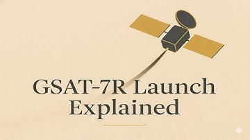 GSAT-7R explained for UPSC: why this launch matters