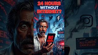 अगर कल इंटरनेट गायब हो जाए तो क्या होगा? #facts #mystery #whatif #internet #internetshutdown #shorts