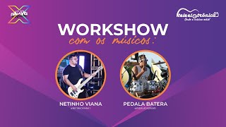 LIVE WORKSHOW PEDALADA DRUMS & NETINHO VIANA - 24/11/2021 // TELE ELETRÔNICA