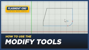 How to Chamfer, Extend & Trim Shapes - FlashCut CAD/CAM/CNC Software