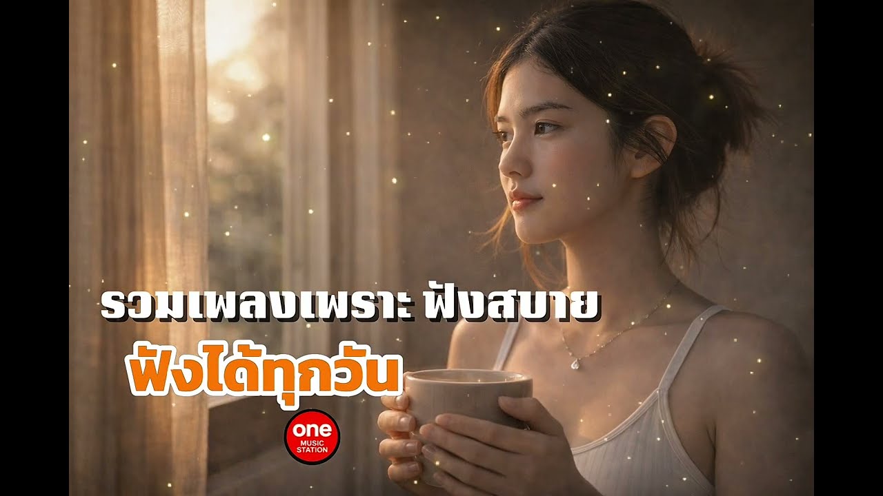 รวมเพลงเพราะฟังสบาย ฟังได้ทุกวัน | ONE music station