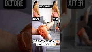 BIG BOOTY AT HOME 🍑 TON LIT SUFFIT 🔥 #mericcoach #bigbooty #bootyworkout #fessiersbombés #fitgirls