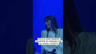 ANNALISA SI EMOZIONA SUL PALCO 😱chi come me è rimasto incantato? #cantantiitaliani