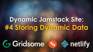 Static Site and Yet It Moves: Storing Dynamic Data (part 4)