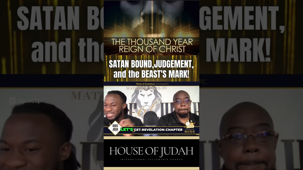 Satan Bound, Judgement, and the BEAST'S MARK! | #shorts #bible #history #god #christ #satan #death