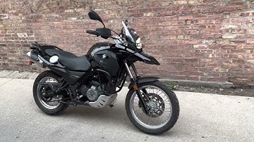 BMW G650GS 2016 black B6118U