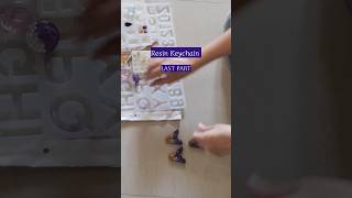 Resin Keychain Making ✨ || Last Part : Assembling @artbypankhuri2023 #shorts #ytshorts
