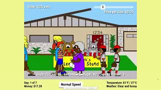 Lemonade Stand Game - How To!
