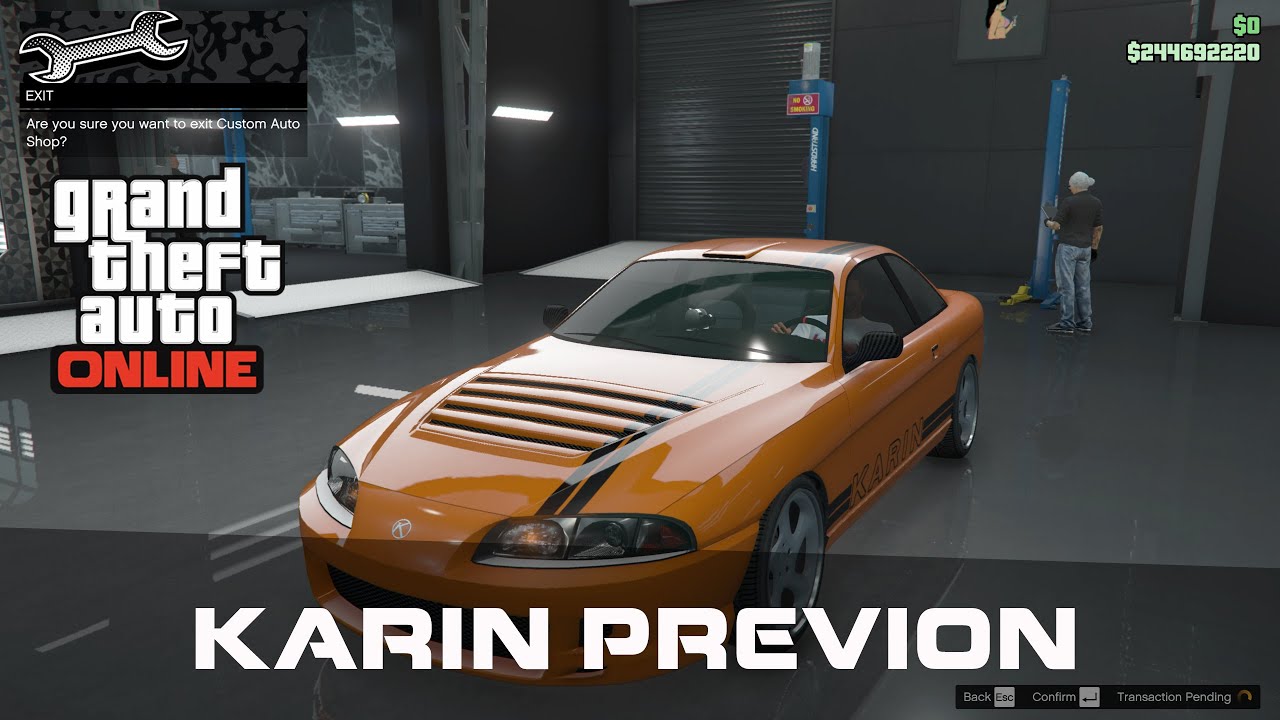 GTA Online Karin Previon Customization and Gameplay YouTube