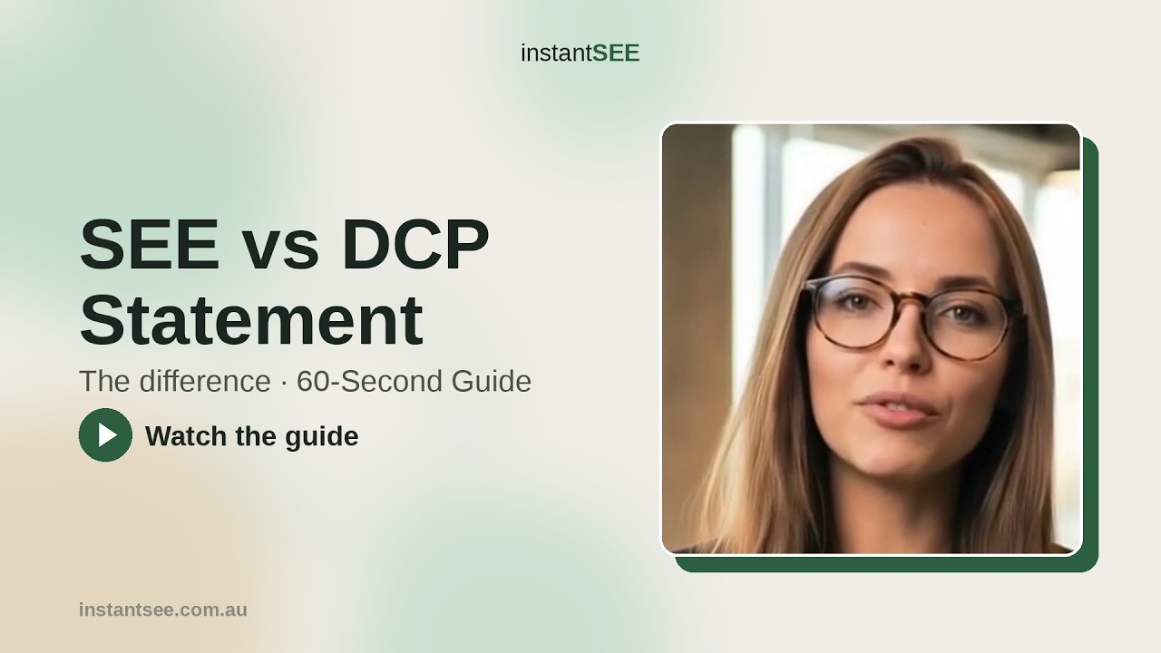 What Is the Difference Between a SEE and a DCP Statement?