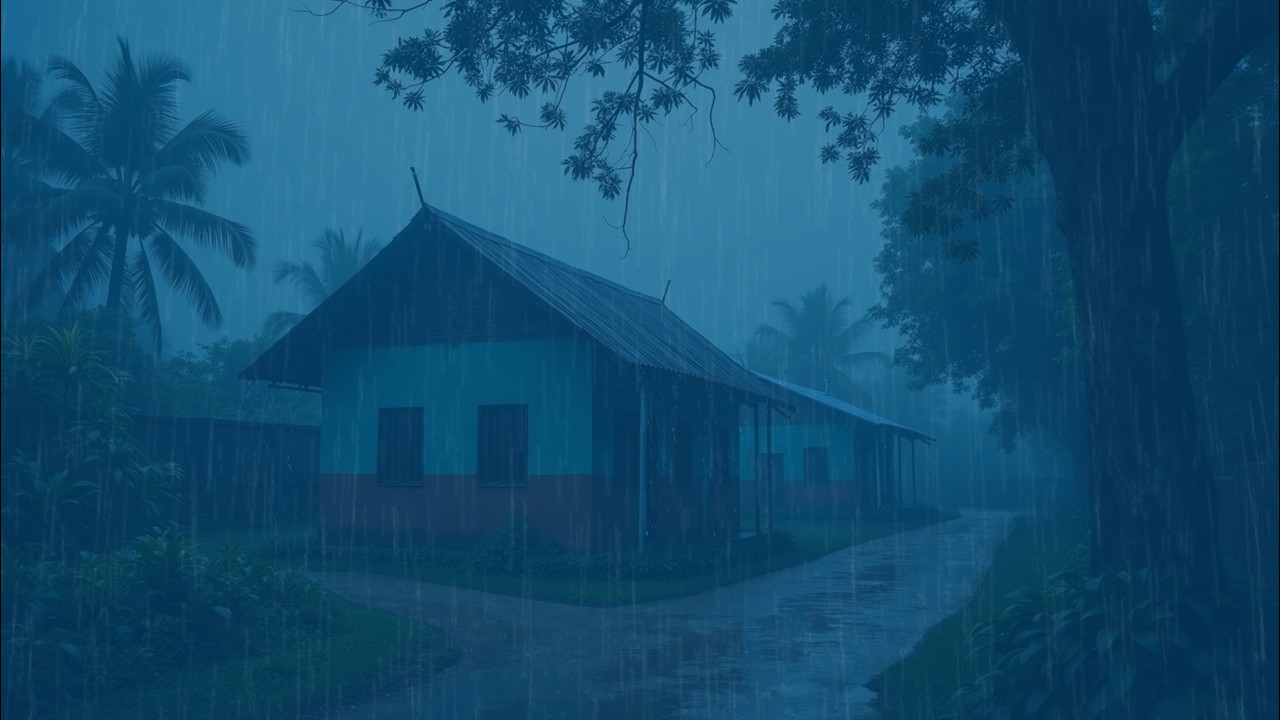 Rain for Sleep | Continuous Gentle Rain Ambience for Deep Relaxation and Rest