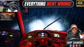 I Became a Tourist Bus Driver at NIGHT AND EVERYTHING WENT WRONG! 😱🚌🌙 | Tourist Bus Simulator | Moza screenshot 5