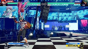 THE KING OF FIGHTERS XV DEMO (Open Beta) Shermie