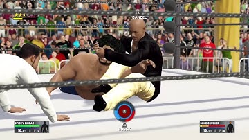 Def Jam 2K17 - Sticky Fingaz vs Bone Crusher - Bonus 2 - Ultimate Warrior Attacks