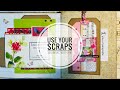 Use Your Scraps - Fill A Junk Journal With Me