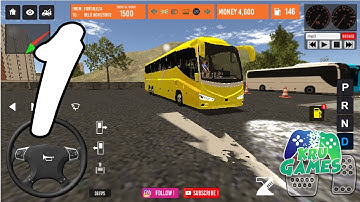 Brasil Bus Simulator Gameplay Walkthrough #1 (Android, IOS)