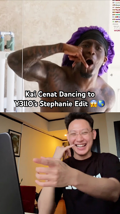 Kai Cenat Dancing to Y3llO’s Stephanie Edit. I made it to Mafiathon! 🌎🔥 #kaicenat #y3llo #dj #edm