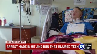 Arrest made in hit-and-run crash that seriously injured Adrian teen