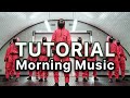 Squid game wake up call "Trumpet concerto" easy and slow piano tutorial #squidgame