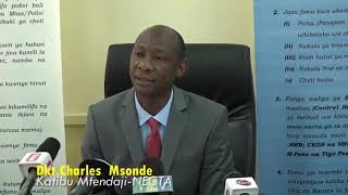 HAYA HAPA MATOKEO KIDATO CHA NNE 2019