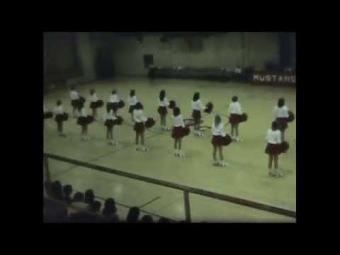 Chillicothe Jr High School Cheerleading and Pom Poms 1979 or 1980