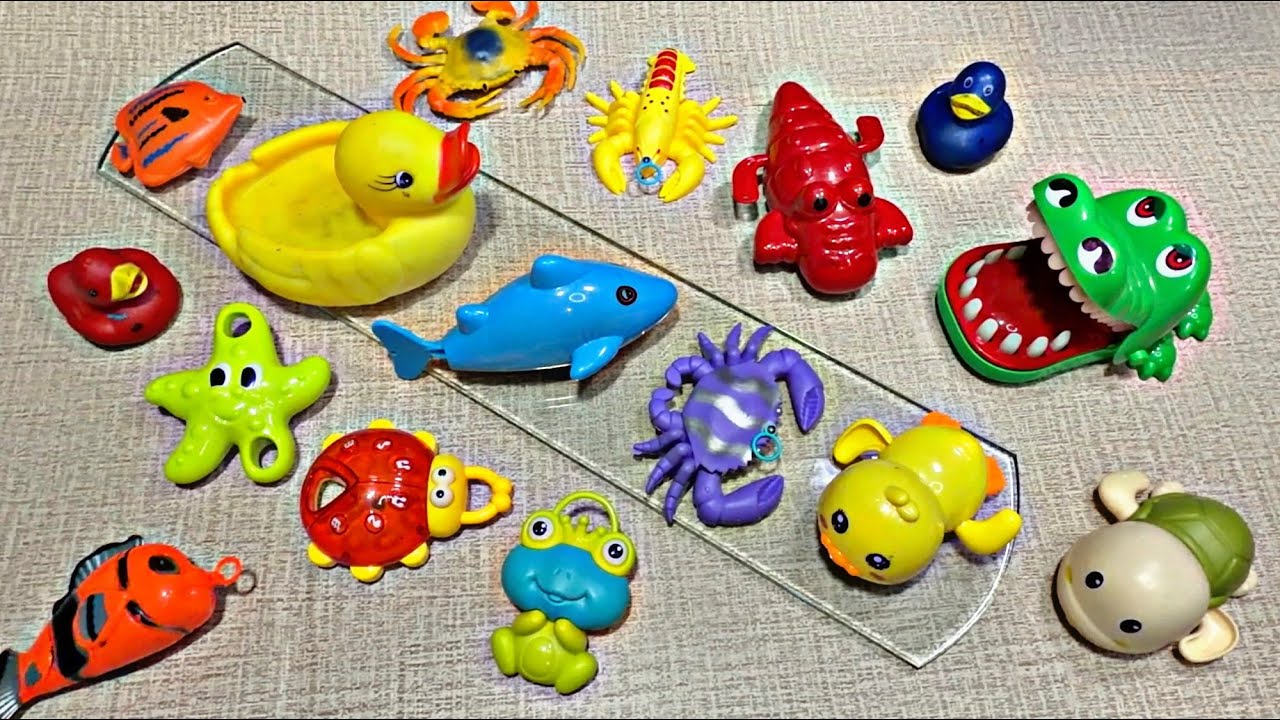 🦀 ASMR_Video * A Mixed Collection Of Miniature Animals Toys I No Talking *