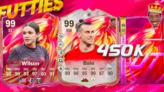I opened the 450K 97+ FUTTIES showtime guarantee pack  [ EA FC26 | ULTIMATE TEAM]